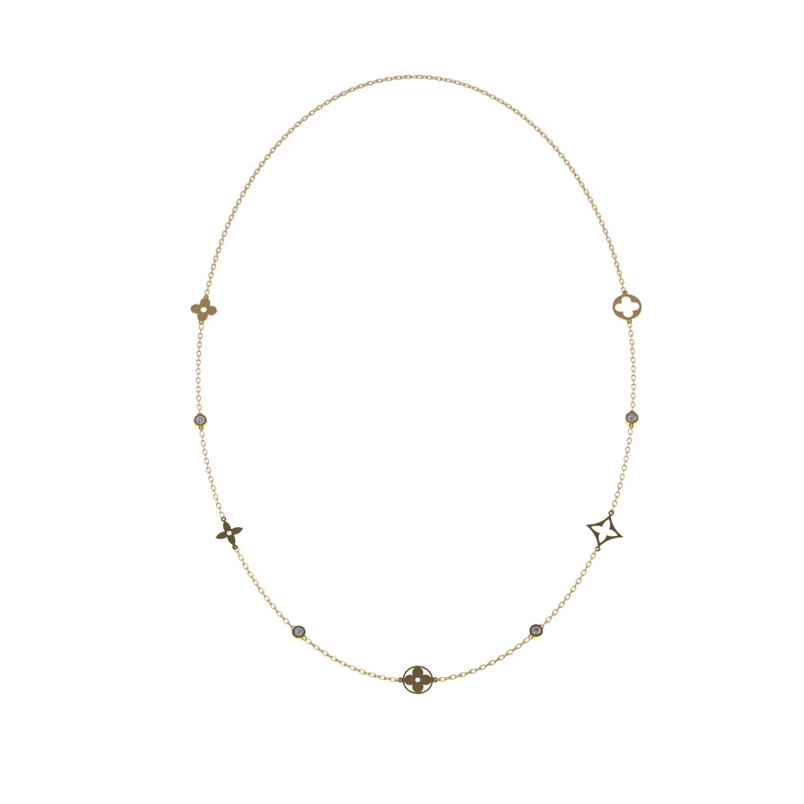 Колье из красного золота Ювелирное изделие - Колье из красного золота в магазине Best-Gold 134523