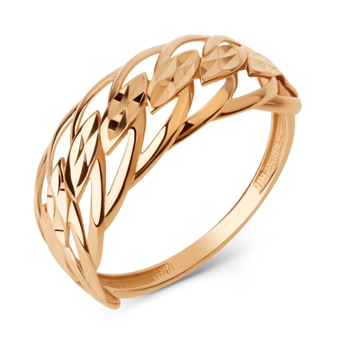 Кольцо из красного золота Ювелирное изделие - Кольцо из красного золота в магазине Best-Gold 125363