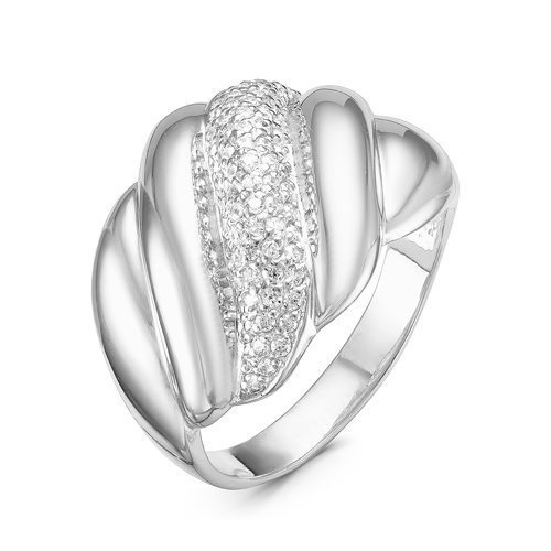 Кольцо из серебра с фианитами Ювелирное изделие - Кольцо из серебра с фианитами в магазине Best-Gold 090500