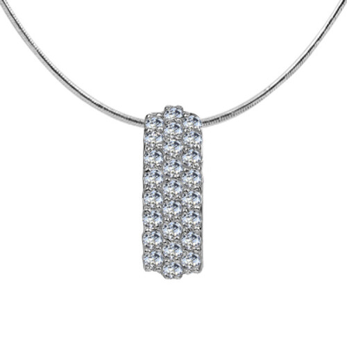 Ювелирное изделие - Подвеска из серебра с фианитами в магазине Best-Gold 023868