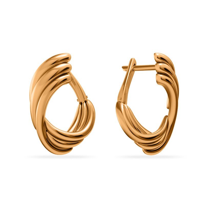 Ювелирное изделие - Серьги из красного золота в магазине Best-Gold 033849
