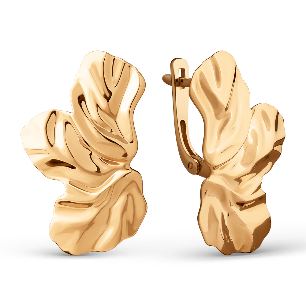 Серьги из красного золота Ювелирное изделие - Серьги из красного золота в магазине Best-Gold 151623