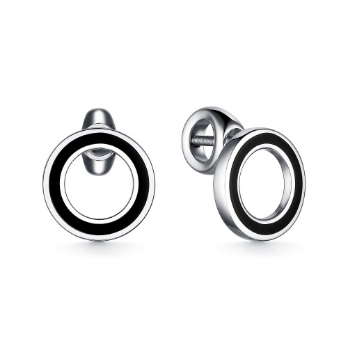 Серьги из серебра с эмалью Ювелирное изделие - Серьги из серебра с эмалью в магазине Best-Gold 121330