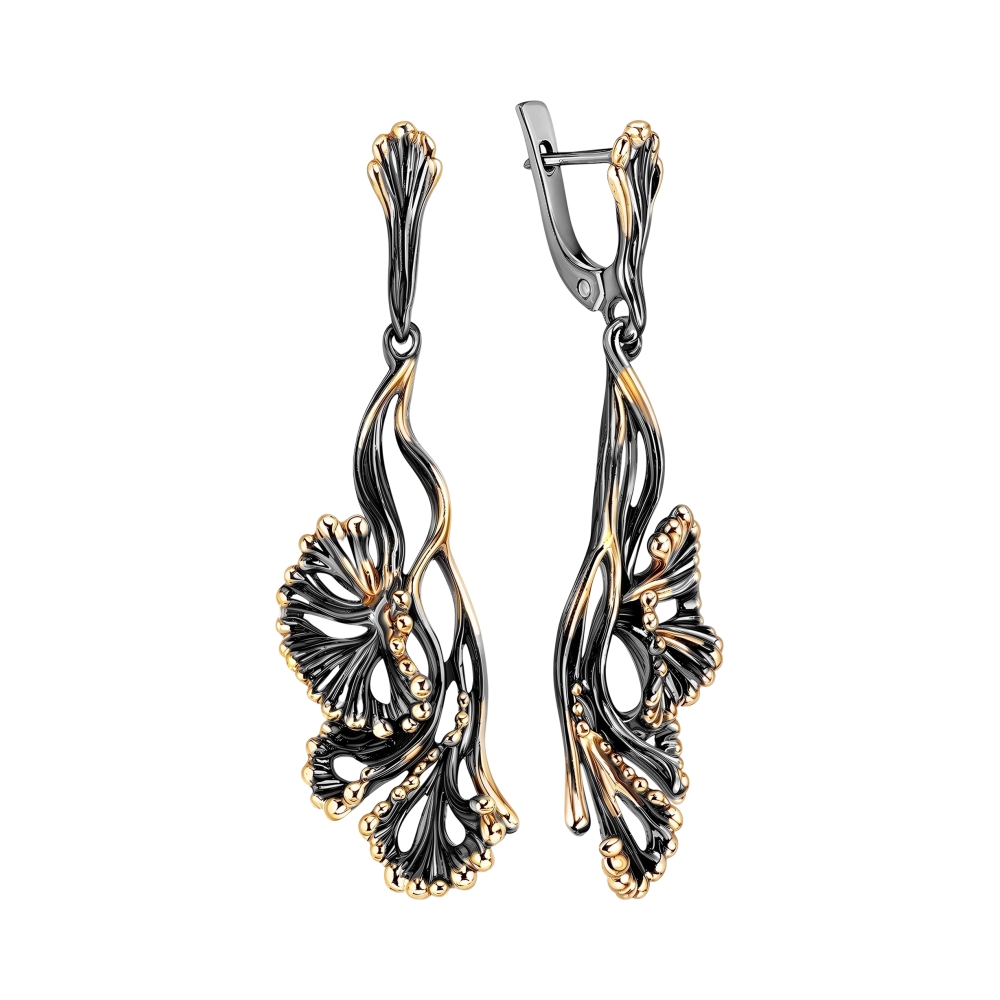 Серьги из серебра Ювелирное изделие - Серьги из серебра в магазине Best-Gold 140636