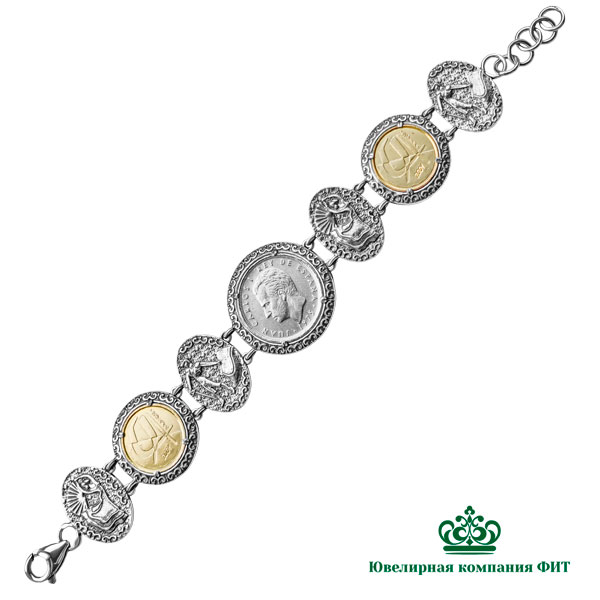 Браслет из серебра Ювелирное изделие - Браслет из серебра в магазине Best-Gold 153309