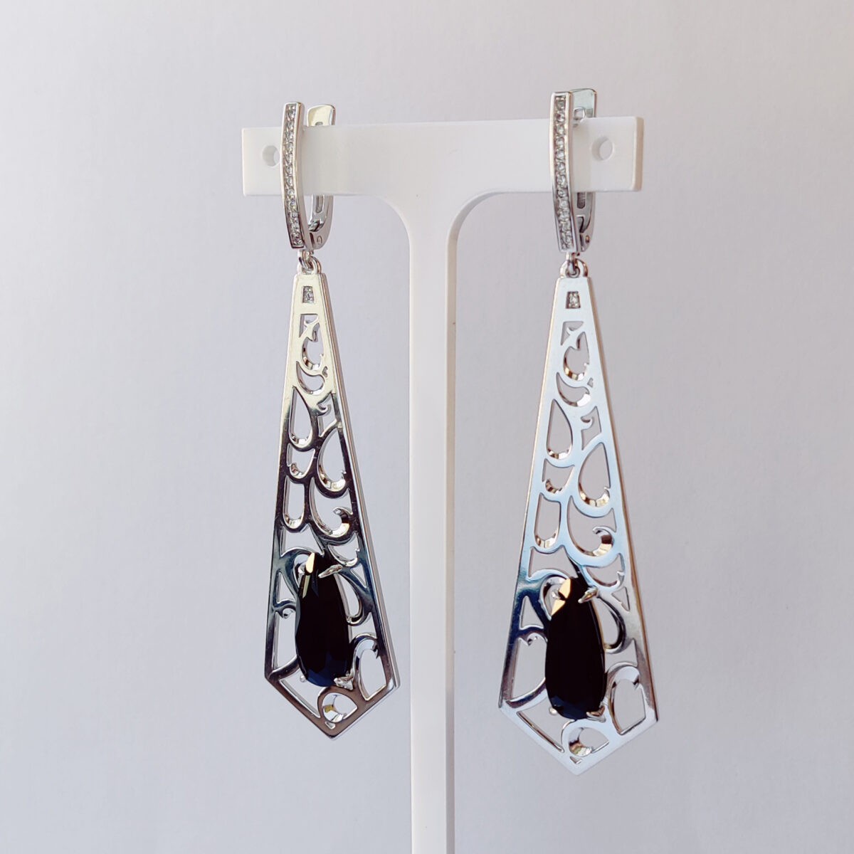 Серьги из ювелирного сплава Ювелирное изделие - Серьги из ювелирного сплава в магазине Best-Gold 148963