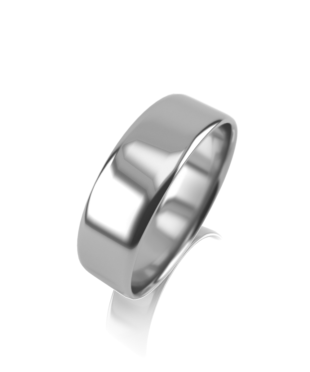 Обручальное кольцо из серебра Ювелирное изделие - Обручальное кольцо из серебра в магазине Best-Gold 041105