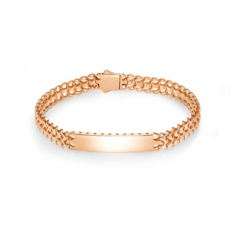 Браслет из красного золота