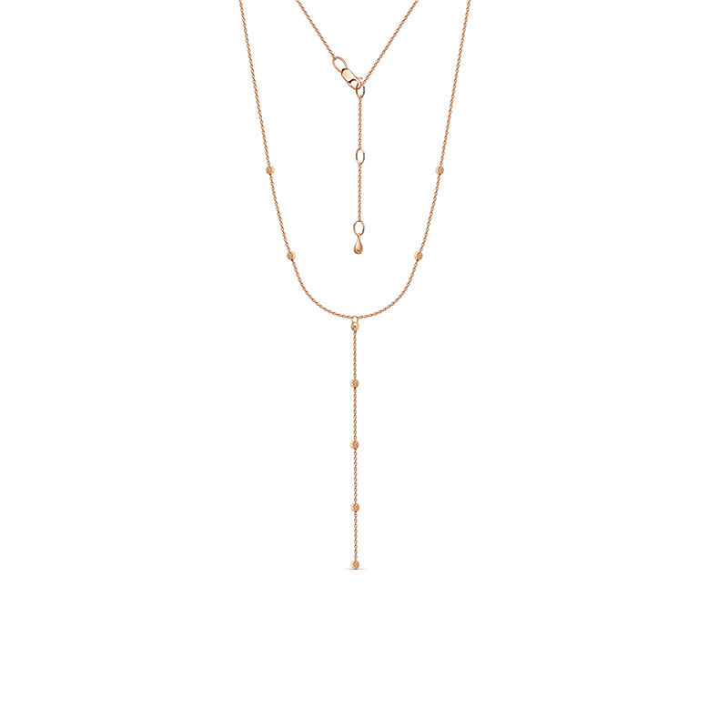 Колье из красного золота