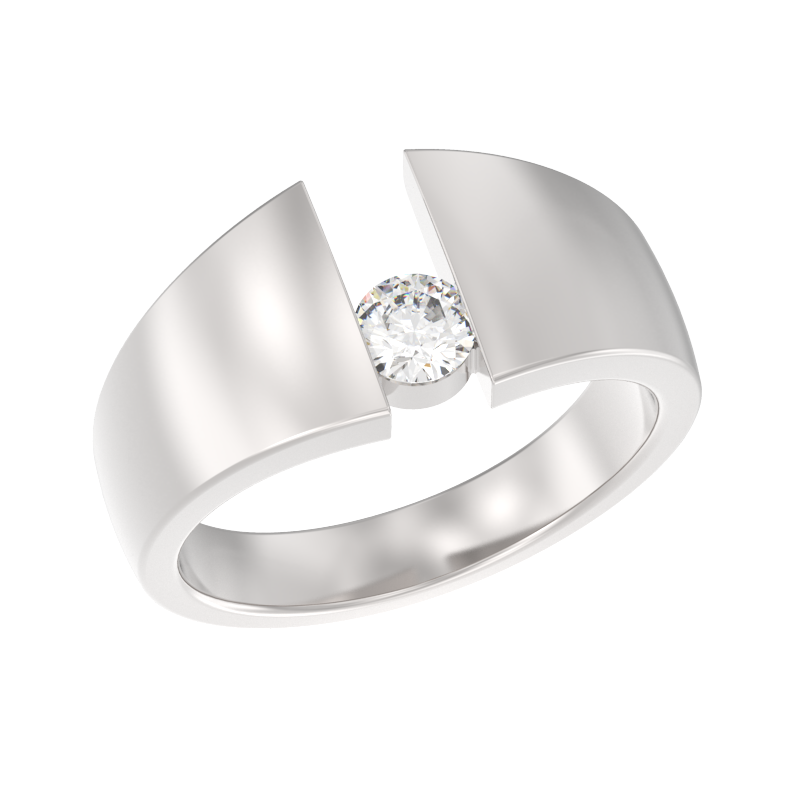 Кольцо из серебра с фианитом Ювелирное изделие - Кольцо из серебра с фианитом в магазине Best-Gold 095928