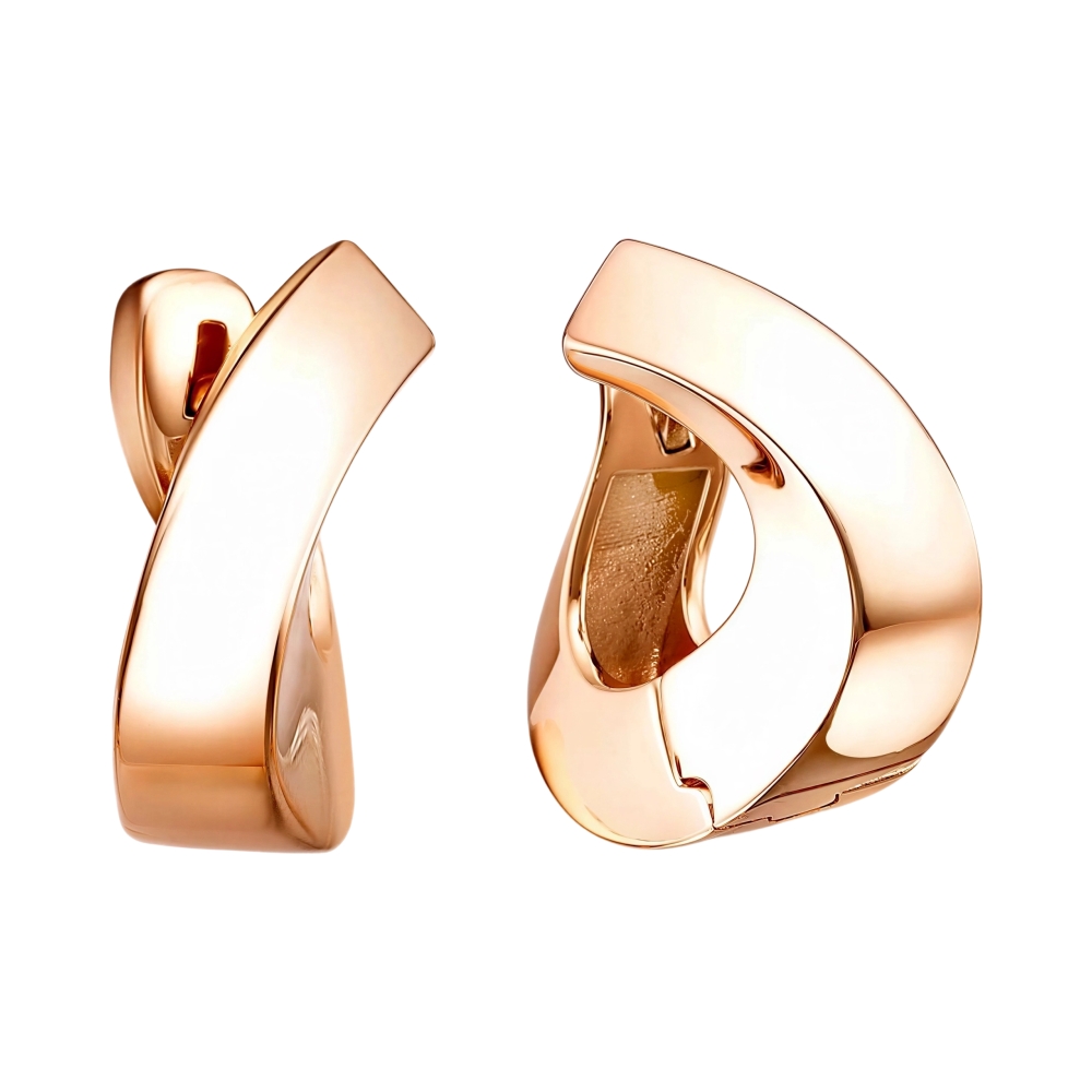 Ювелирное изделие - Серьги из красного золота в магазине Best-Gold 152071