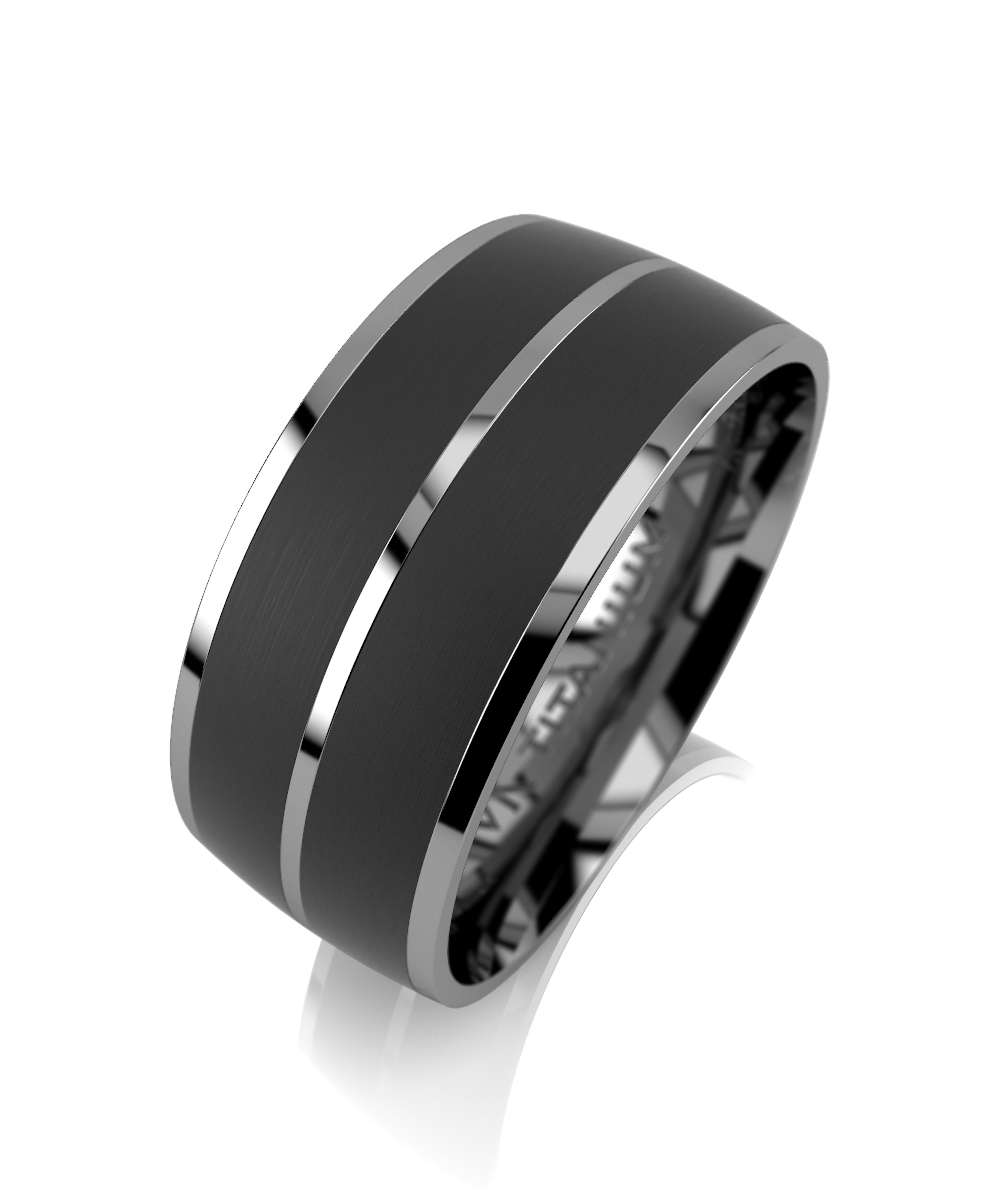 Обручальное кольцо из титана Ювелирное изделие - Обручальное кольцо из титана в магазине Best-Gold 144207