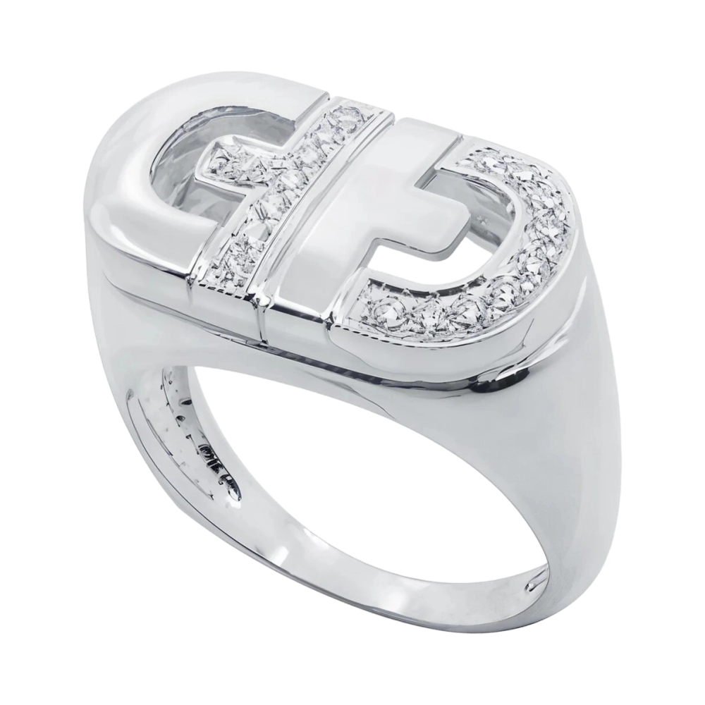 Кольцо из серебра с фианитами Ювелирное изделие - Кольцо из серебра с фианитами в магазине Best-Gold 121730