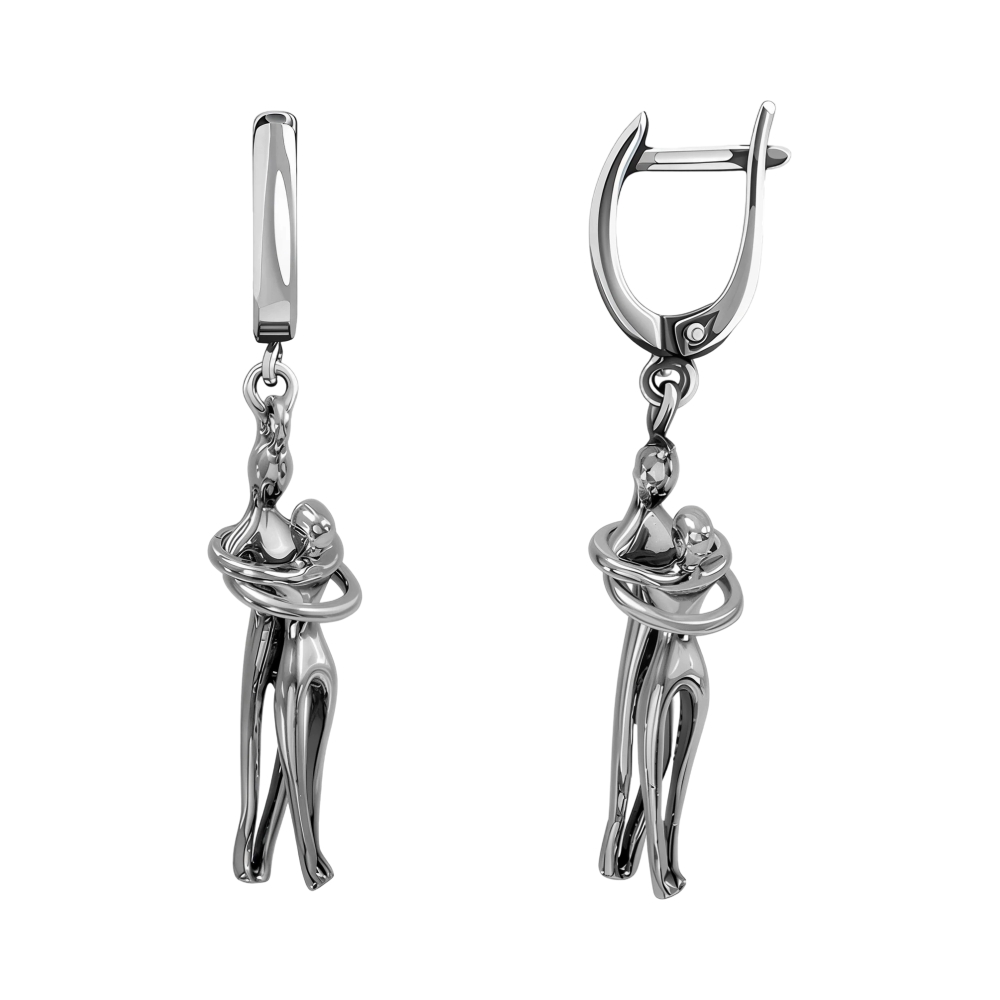 Серьги из серебра Ювелирное изделие - Серьги из серебра в магазине Best-Gold 153343