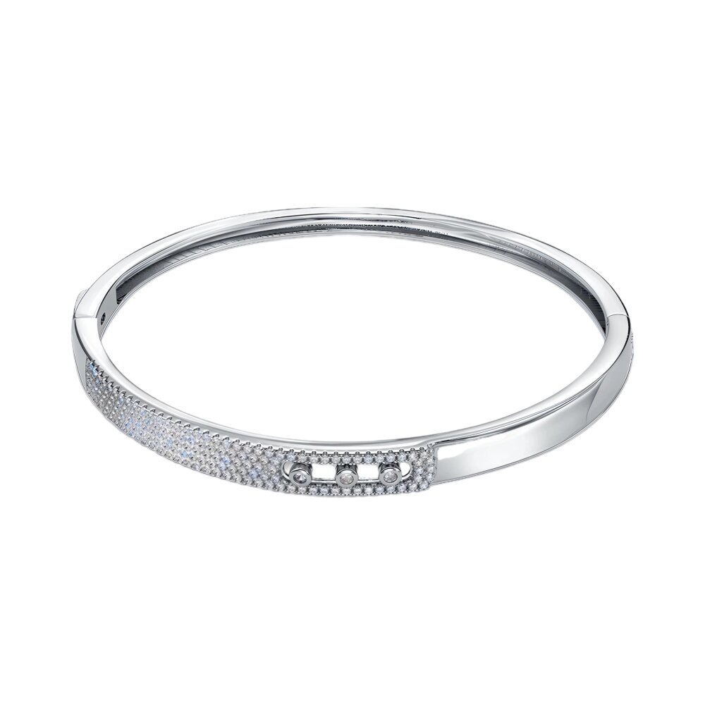 Ювелирное изделие - Браслет из серебра с фианитами в магазине Best-Gold 156051