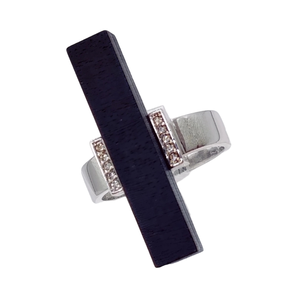 Бижутерное кольцо с фианитами Ювелирное изделие - Бижутерное кольцо с фианитами в магазине Best-Gold 155205