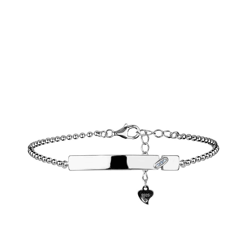 Браслет из серебра с фианитами Ювелирное изделие - Браслет из серебра с фианитами в магазине Best-Gold 068374