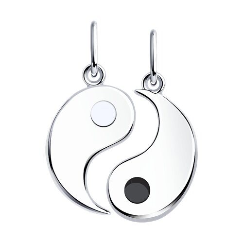 Ювелирное изделие - Подвеска из серебра с эмалью в магазине Best-Gold 152858