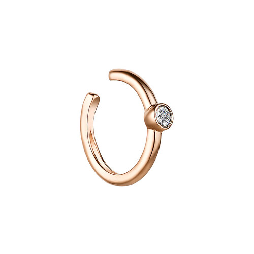 Ювелирное изделие - Пирсинг из красного золота с бриллиантом в магазине Best-Gold 065858