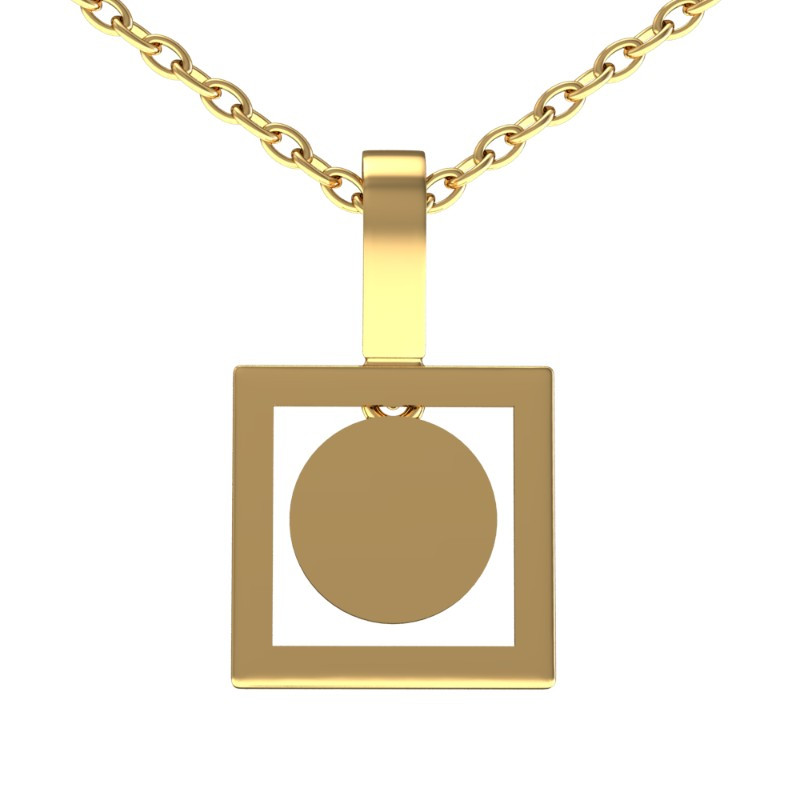 Подвеска из красного золота Ювелирное изделие - Подвеска из красного золота в магазине Best-Gold 033870