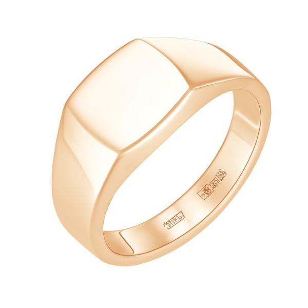Ювелирное изделие - Мужская печатка из красного золота в магазине Best-Gold 131368