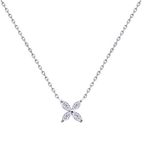 Ювелирное изделие - Колье из серебра с фианитами в магазине Best-Gold 004419