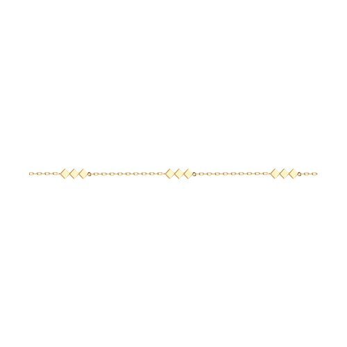 Ювелирное изделие - Браслет из красного золота в магазине Best-Gold 030722