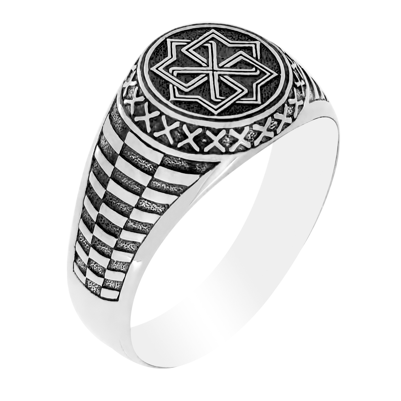 Печатка мужская из серебра Ювелирное изделие - Печатка мужская из серебра в магазине Best-Gold 123243