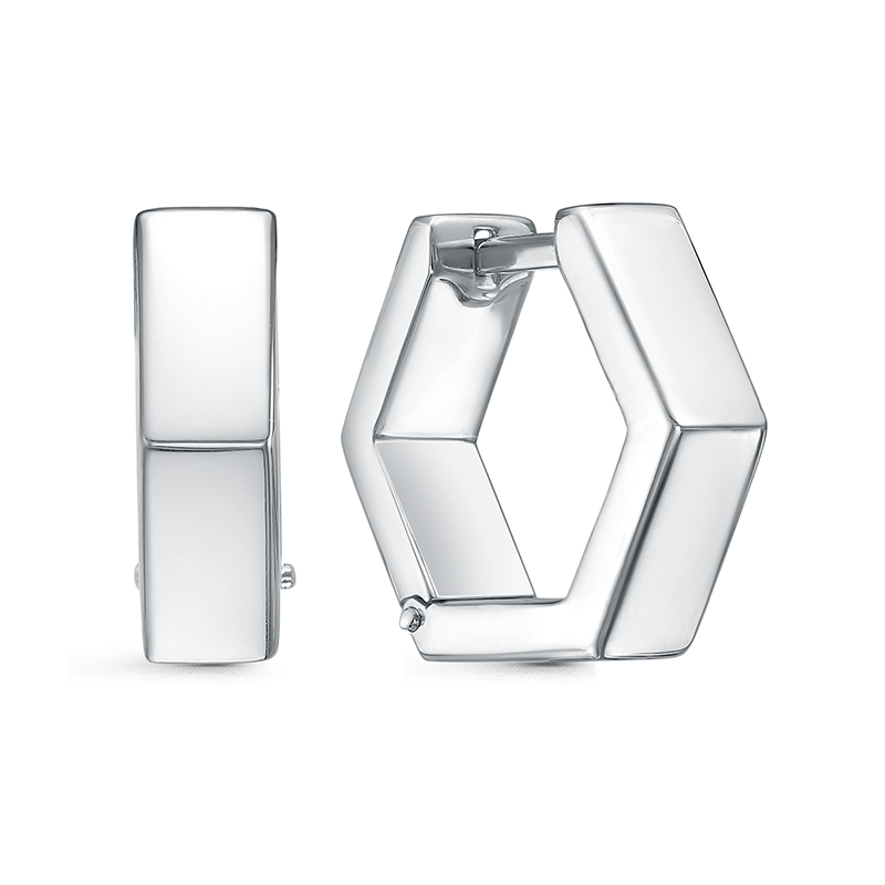 Серьги из белого золота Ювелирное изделие - Серьги из белого золота в магазине Best-Gold 149298