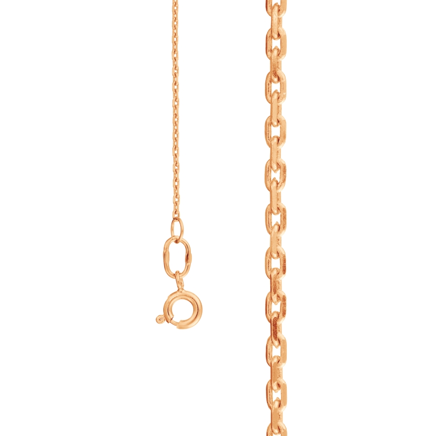 Цепь из красного золота якорное плетение Ювелирное изделие - Цепь из красного золота якорное плетение в магазине Best-Gold 029625