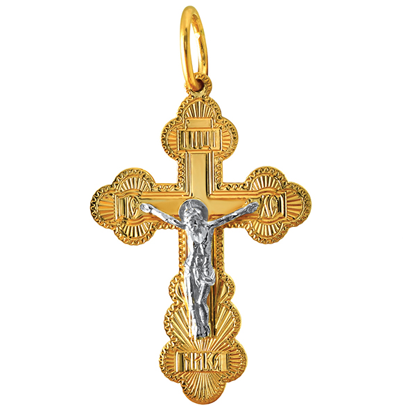 Ювелирное изделие - Крест из красного золота в магазине Best-Gold 145199