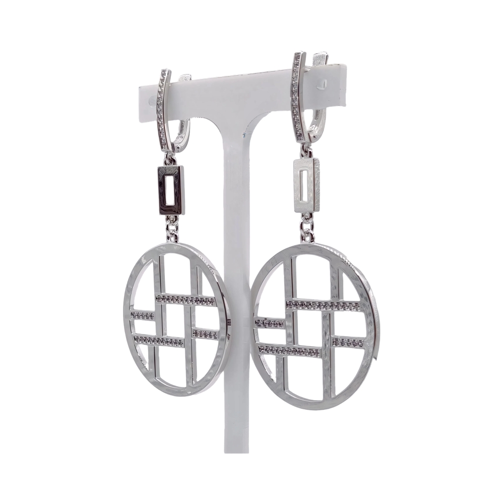 Серьги из ювелирного сплава Ювелирное изделие - Серьги из ювелирного сплава в магазине Best-Gold 148956