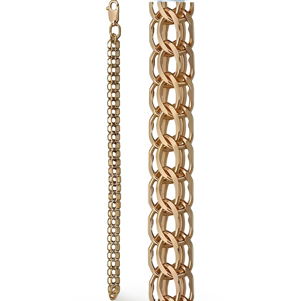 Ювелирное изделие - Браслет из красного золота в магазине Best-Gold 090824