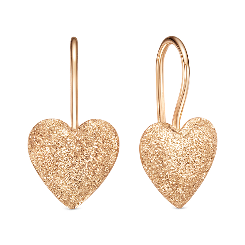 Серьги из красного золота Ювелирное изделие - Серьги из красного золота в магазине Best-Gold 147270