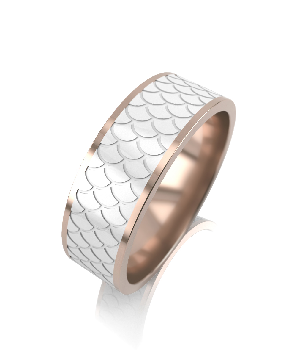 Ювелирное изделие - Обручальное кольцо из красного золота в магазине Best-Gold 073259