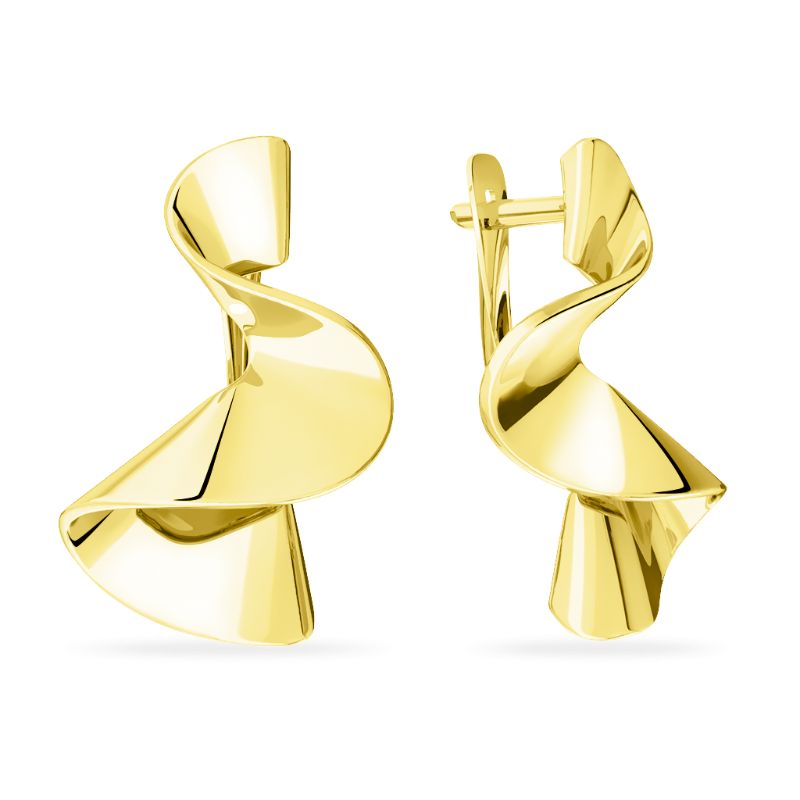 Серьги из жёлтого золота Ювелирное изделие - Серьги из жёлтого золота в магазине Best-Gold 084721