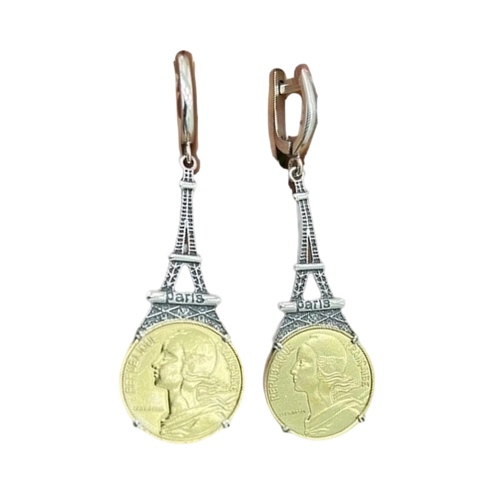 Ювелирное изделие - Серьги из серебра в магазине Best-Gold 153284