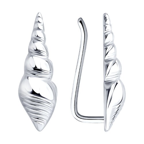 Серьги из серебра Ювелирное изделие - Серьги из серебра в магазине Best-Gold 152505