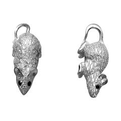 Ювелирное изделие - Серьги из серебра с фианитами в магазине Best-Gold 107943