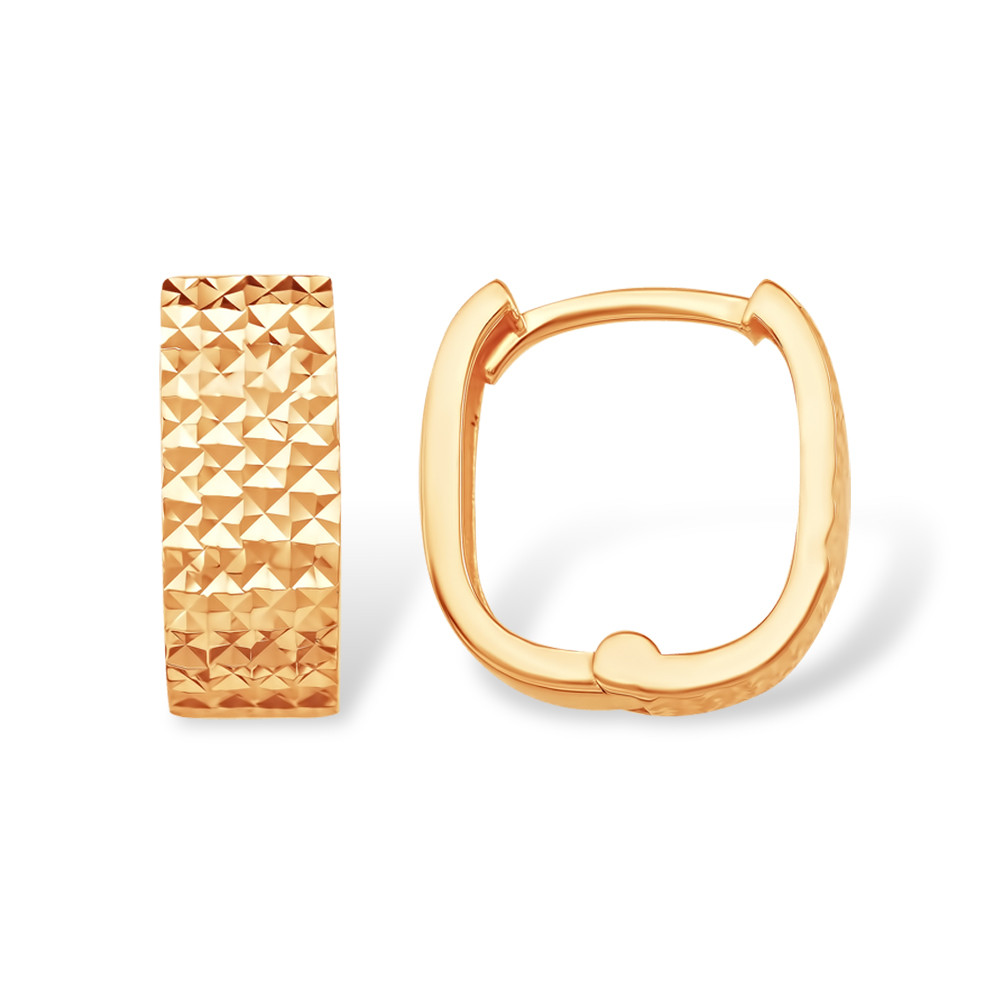 Ювелирное изделие - Серьги из красного золота в магазине Best-Gold 111704