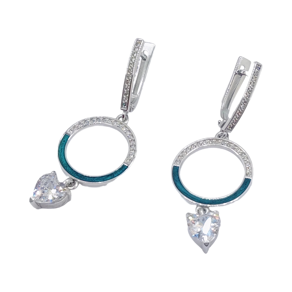 Ювелирное изделие - Серьги из ювелирного сплава в магазине Best-Gold 152660