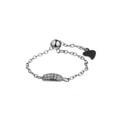 Кольцо из серебра с фианитами Ювелирное изделие - Кольцо из серебра с фианитами в магазине Best-Gold 041078