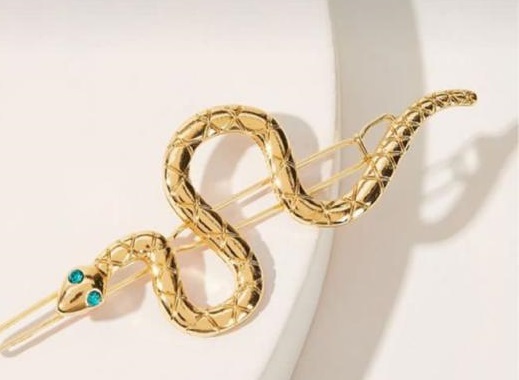 Ювелирное изделие - Брошь из красного золота с фианитами в магазине Best-Gold 147501