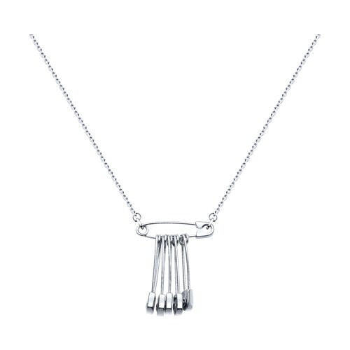 Ювелирное изделие - Колье из серебра с фианитами в магазине Best-Gold 079851