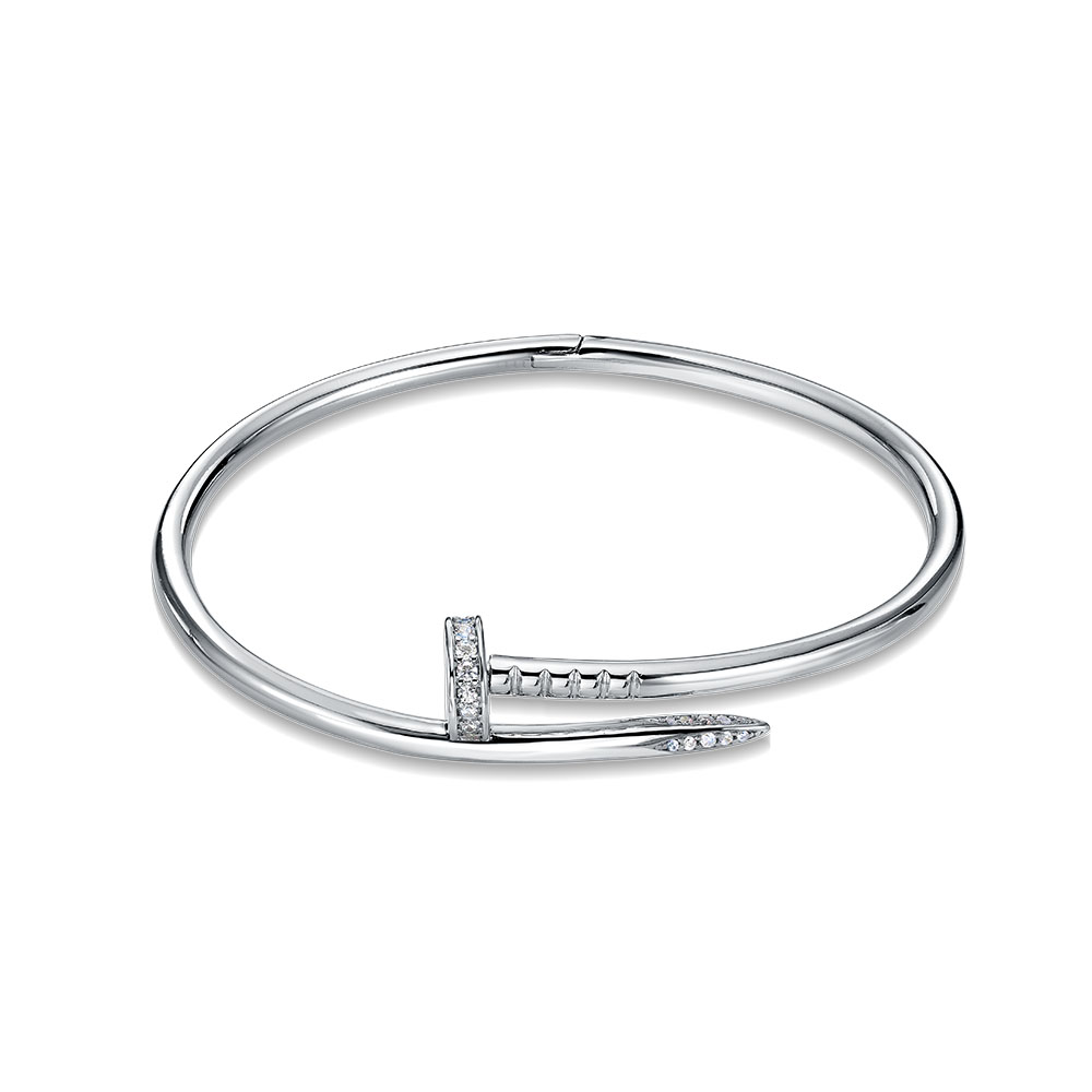 Браслет из серебра с фианитами Ювелирное изделие - Браслет из серебра с фианитами в магазине Best-Gold 156052