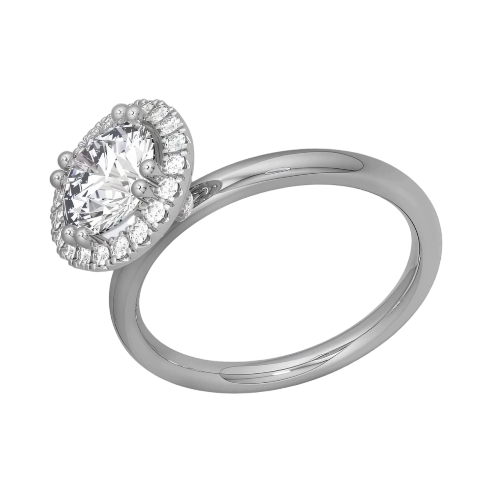 Кольцо из серебра с фианитами Ювелирное изделие - Кольцо из серебра с фианитами в магазине Best-Gold 123491