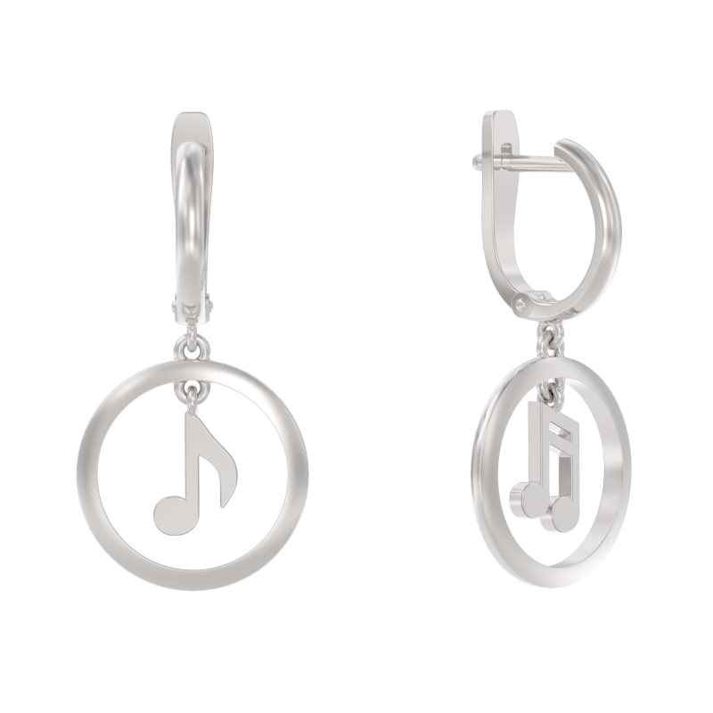 Серьги из серебра Ювелирное изделие - Серьги из серебра в магазине Best-Gold 127081