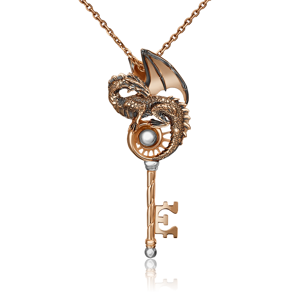 Ювелирное изделие - Подвеска из красного золота в магазине Best-Gold 139317