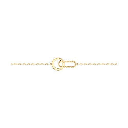 Ювелирное изделие - Браслет из красного золота в магазине Best-Gold 030724