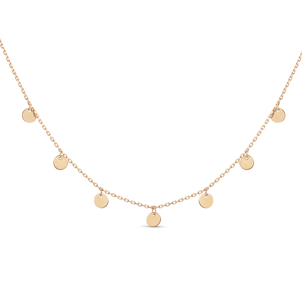 Колье из красного золота Ювелирное изделие - Колье из красного золота в магазине Best-Gold 155397